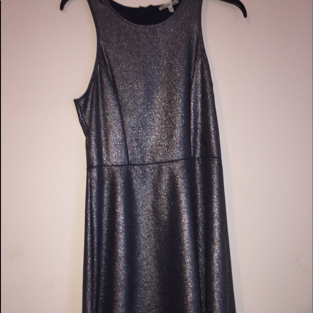 Sparkly A-Line Sleeveless Dress